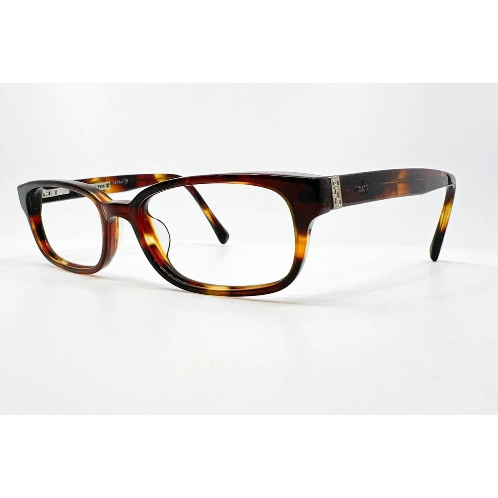 Lucky Brand Eyeglasses Womens Brown Tortoise Boardwalk 50-17-140 Full Rim Frame